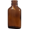 1 oz Amber Glass Bottle, 1 oz Bottles, Glass Bottles for Essential Oils, Century Oval 