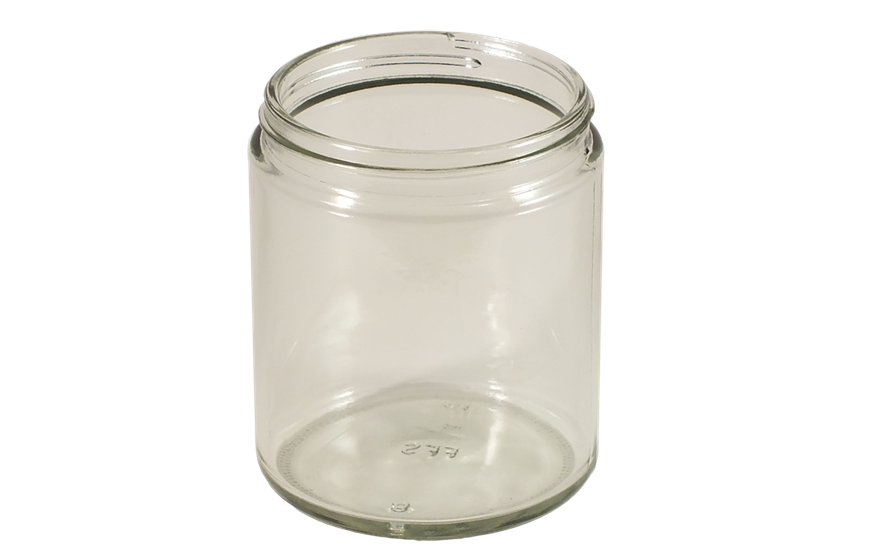 9 oz Straight Sided Jars, Glass Food Jars, Clear Glass Jars