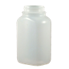 Plastic Pill Bottles, 250 CC Natural HDPE Plastic Bottle