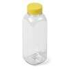 12_oz_Clear_Square_Plastic_Bottle_with_yellow_cap