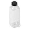 16_oz_Clear_Square_Plastic_Bottle_with_black_flip_top_cap