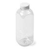 20_oz_Clear_Square_Plastic_Bottle_with_white_flip_top_cap