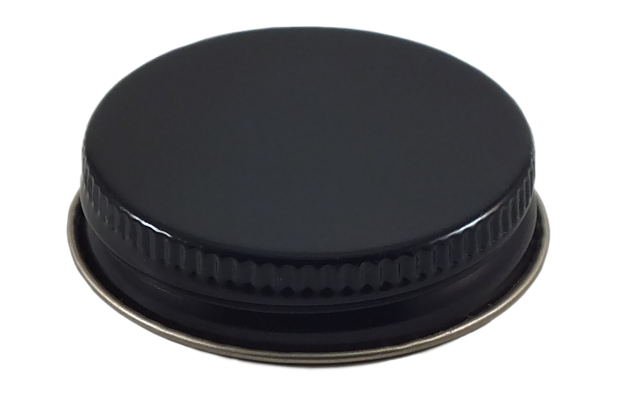 Metal Caps 43400 Black Metal Cap Kaufman Container