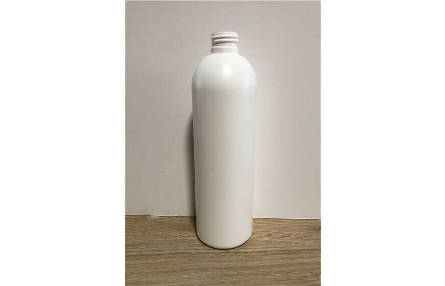 12 oz White HDPE Plastic Bullet Bottles (Cosmo Rounds) Kaufman Container