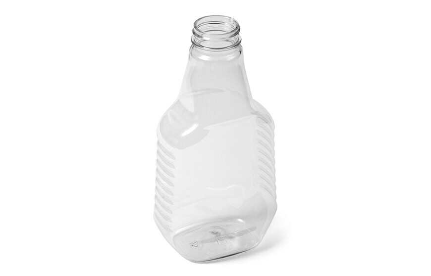 22_oz_Clear_PET_Plastic_Sauce_Bottle_(Oval)