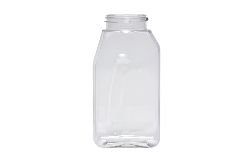 16 oz Square PET Plastic Spice Jars