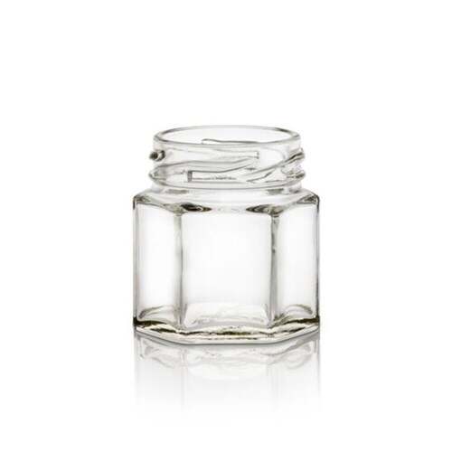 1.5_oz_Glass_Hexagon_Jars