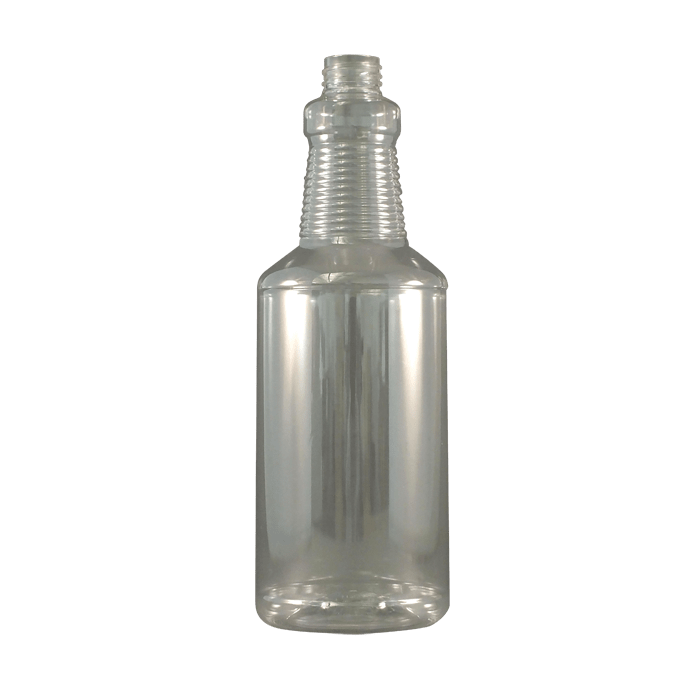 32 oz Clear PET Plastic Spray Bottles Kaufman Container