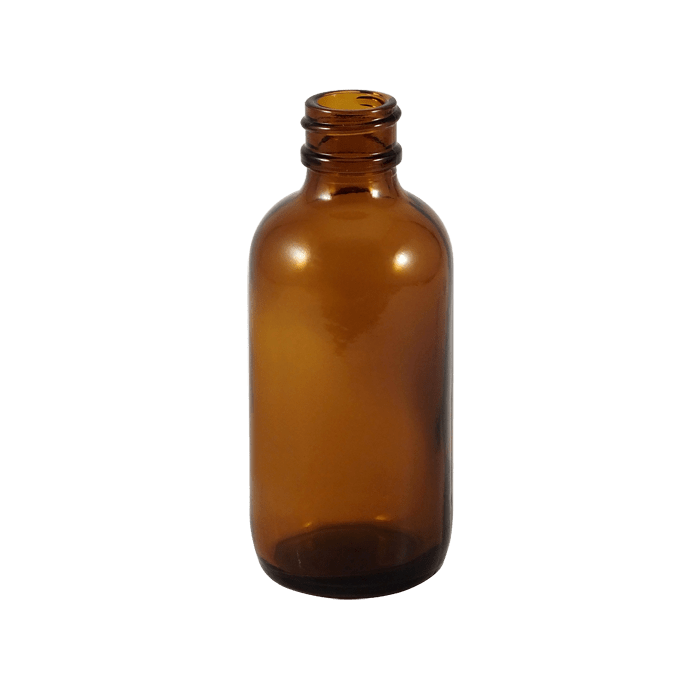 Amber Glass Bottle, Glass Boston Rounds, 2 oz Glass Bottles
