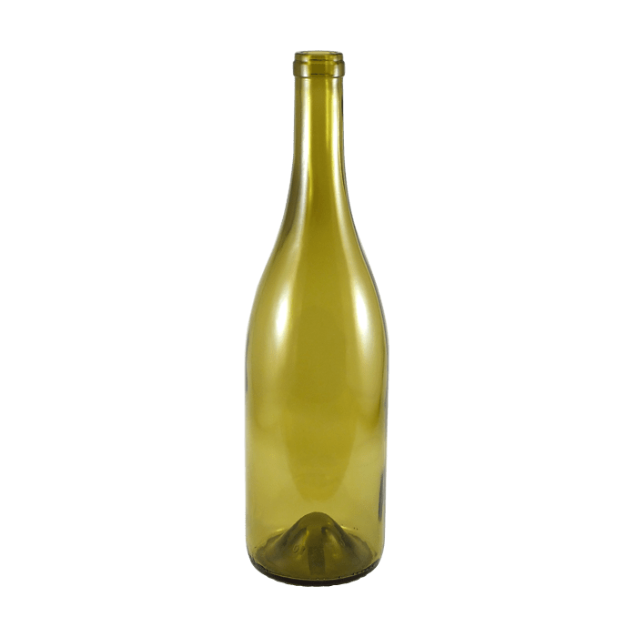 Green Wine Bottles, Burgundy Wine Bottles, Cork