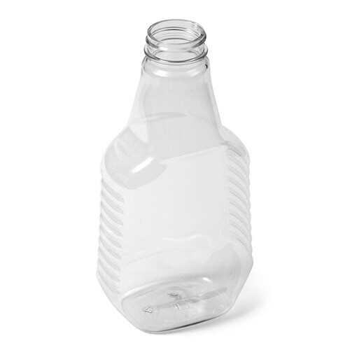 22_oz_Clear_PET_Plastic_Sauce_Bottle_(Oval)