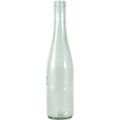 Glass Wine Bottles, Clear Glass, Hock Wine Bottles