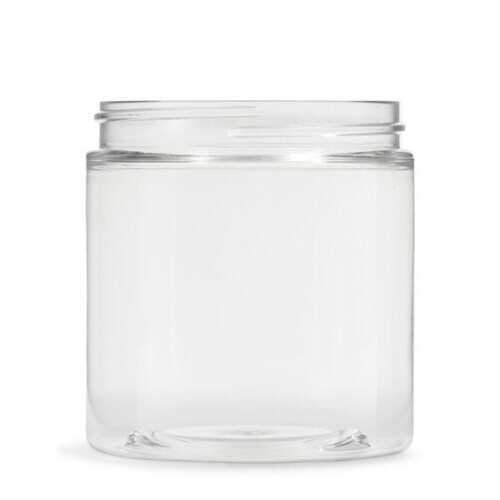 8 oz Clear PET Plastic Jars Kaufman Container