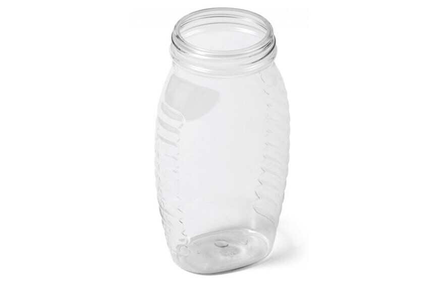 Honey Containers, Honey Packaging, 1 lb Plastic Honey Jar